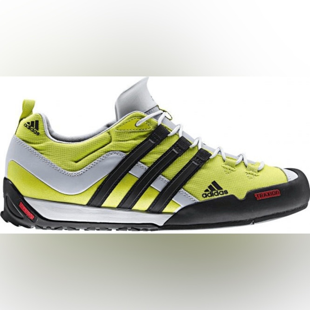 Adidas Terrex Swift Solo Men's Yellow and Black Tennis Shoes Size 6 Unisex NIB - Picture 2 of 6